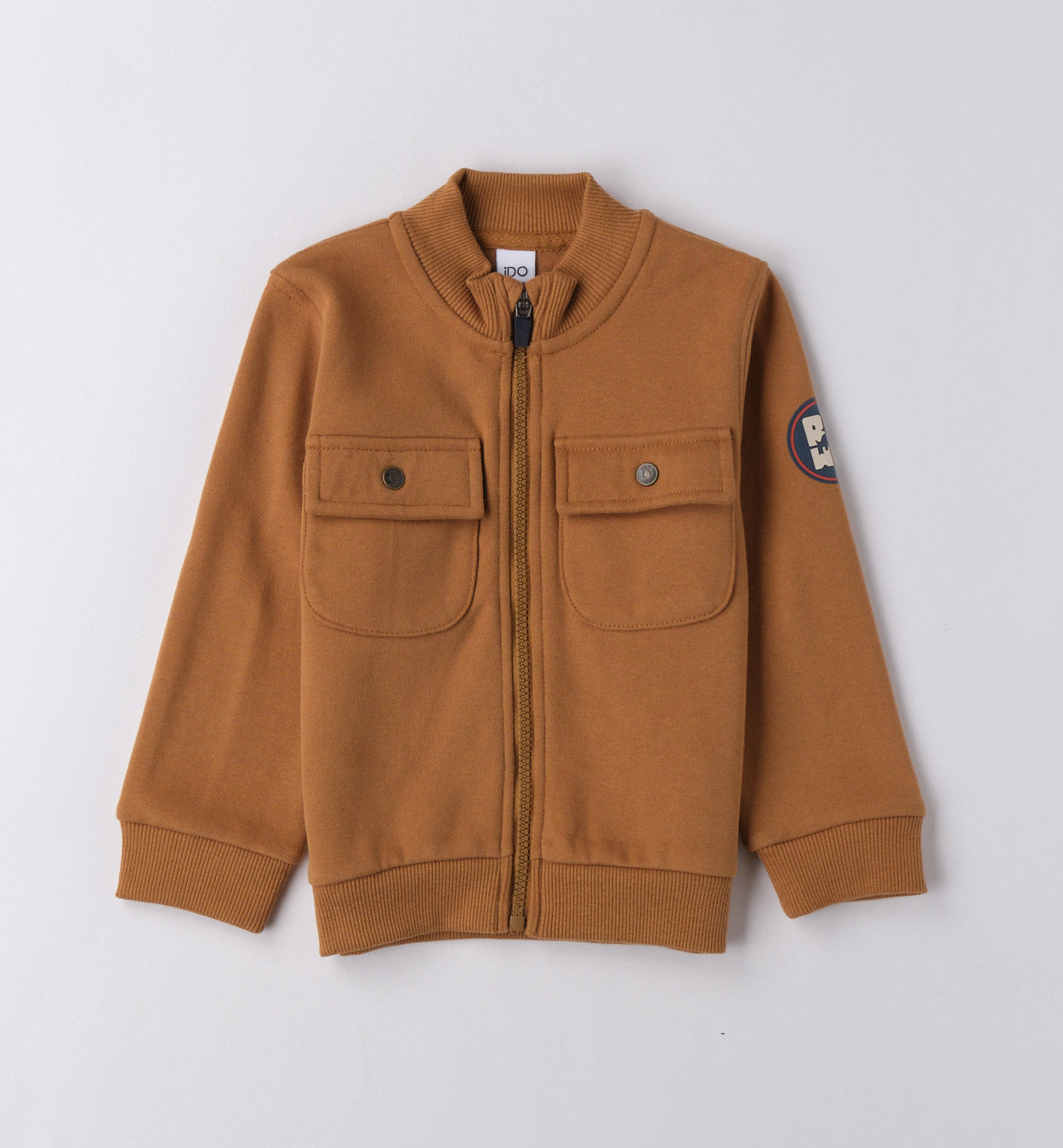 FELPA APERTA ML CON ZIP O CON BOTTONI