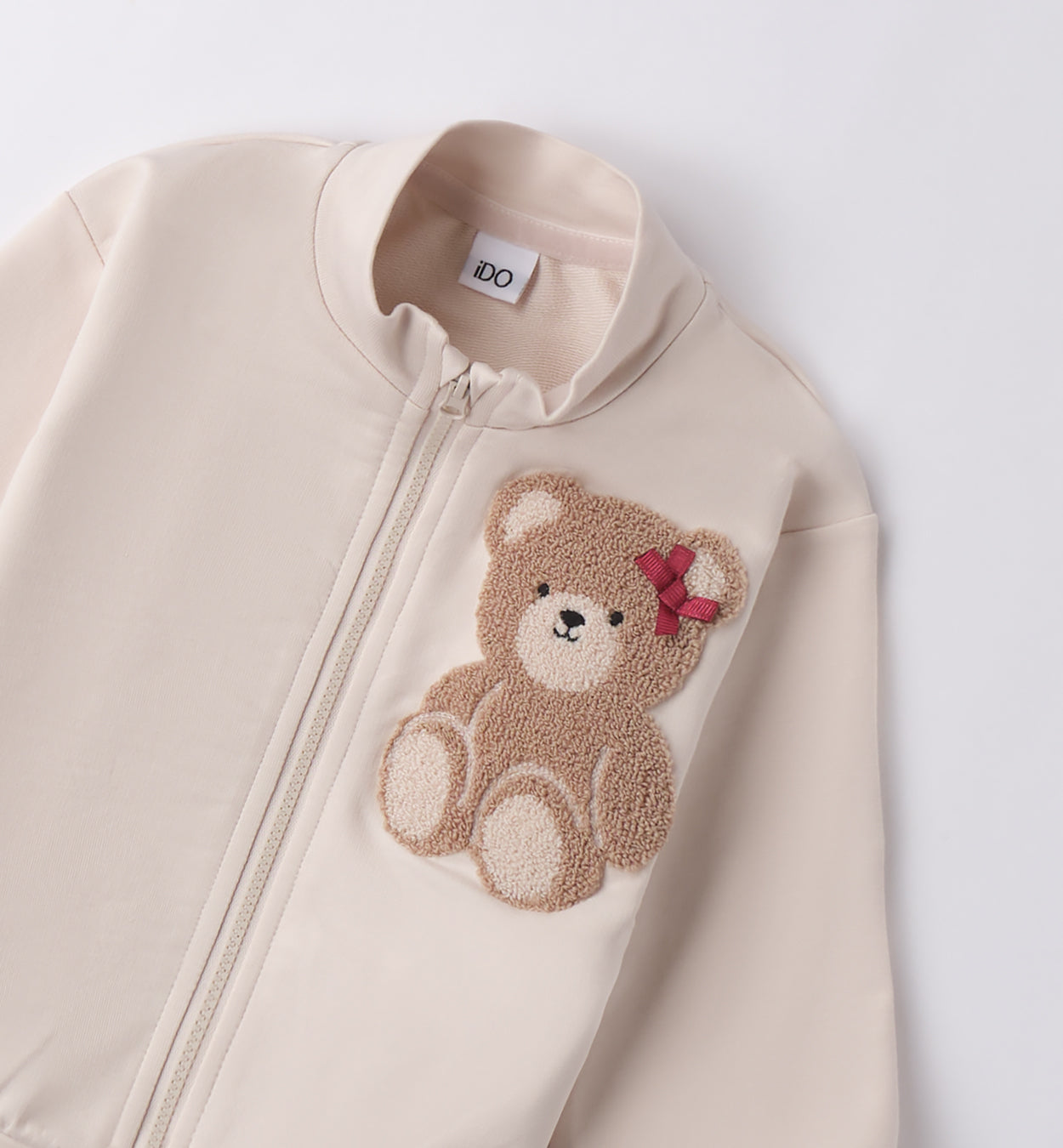 FELPA APERTA ML CON ZIP O CON BOTTONI