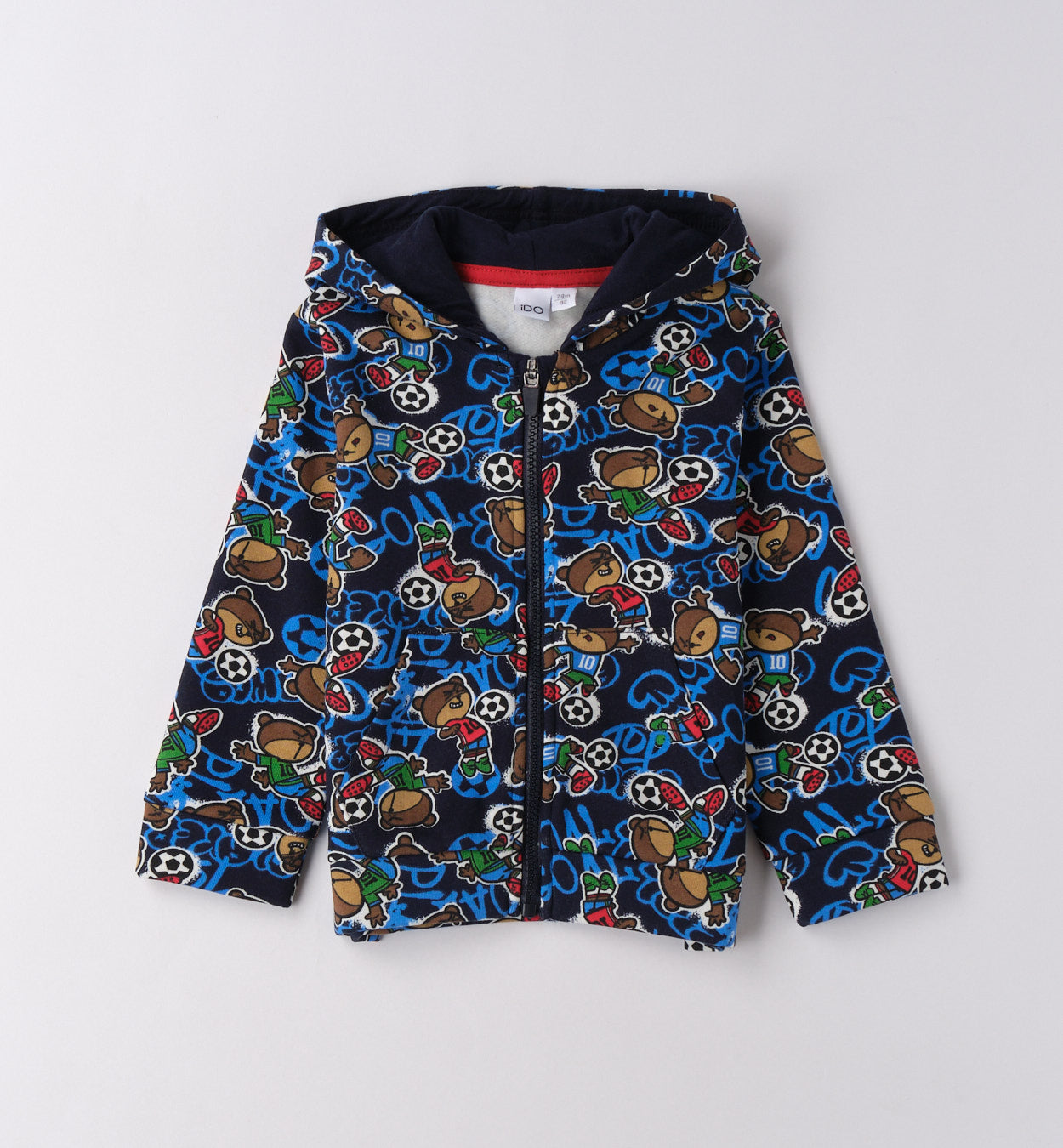 FELPA APERTA ML CON ZIP O CON BOTTONI