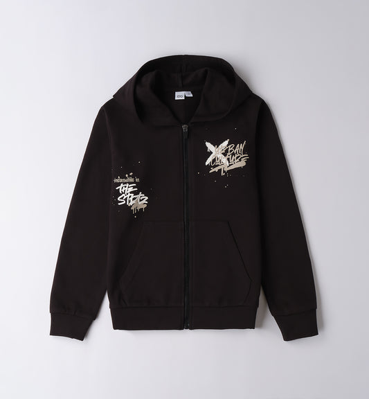 FELPA CON ZIP RAGAZZO - iDO