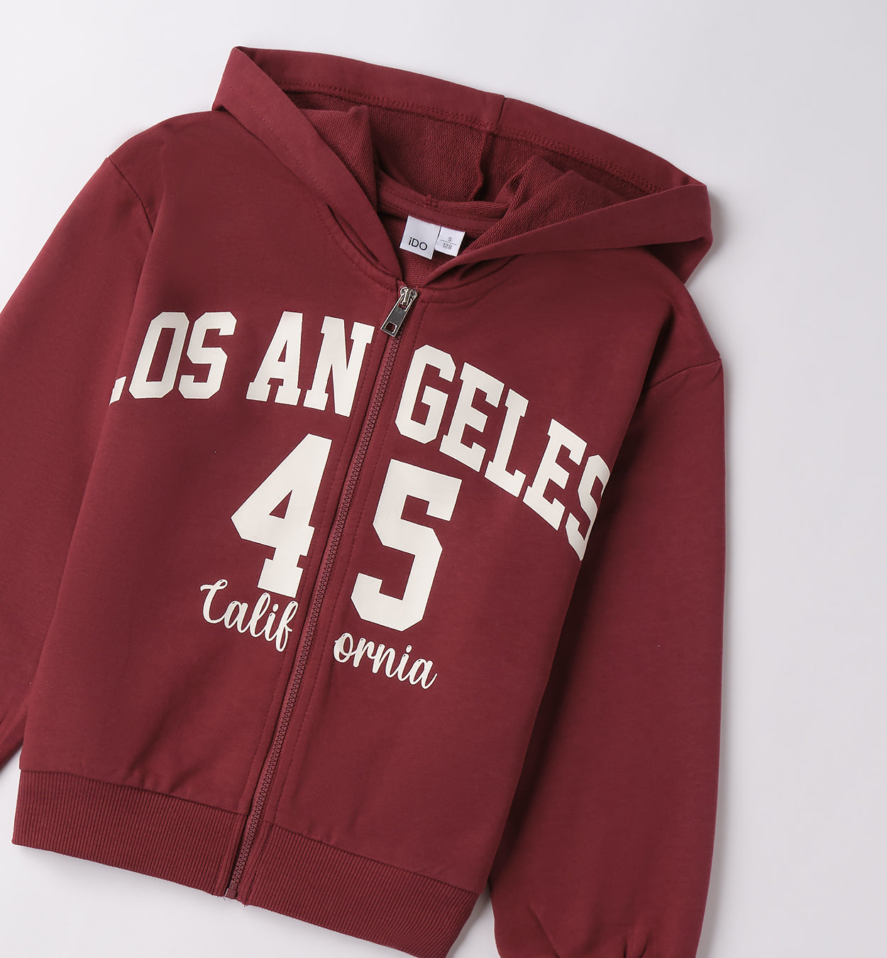 FELPA APERTA ML CON ZIP O CON BOTTONI