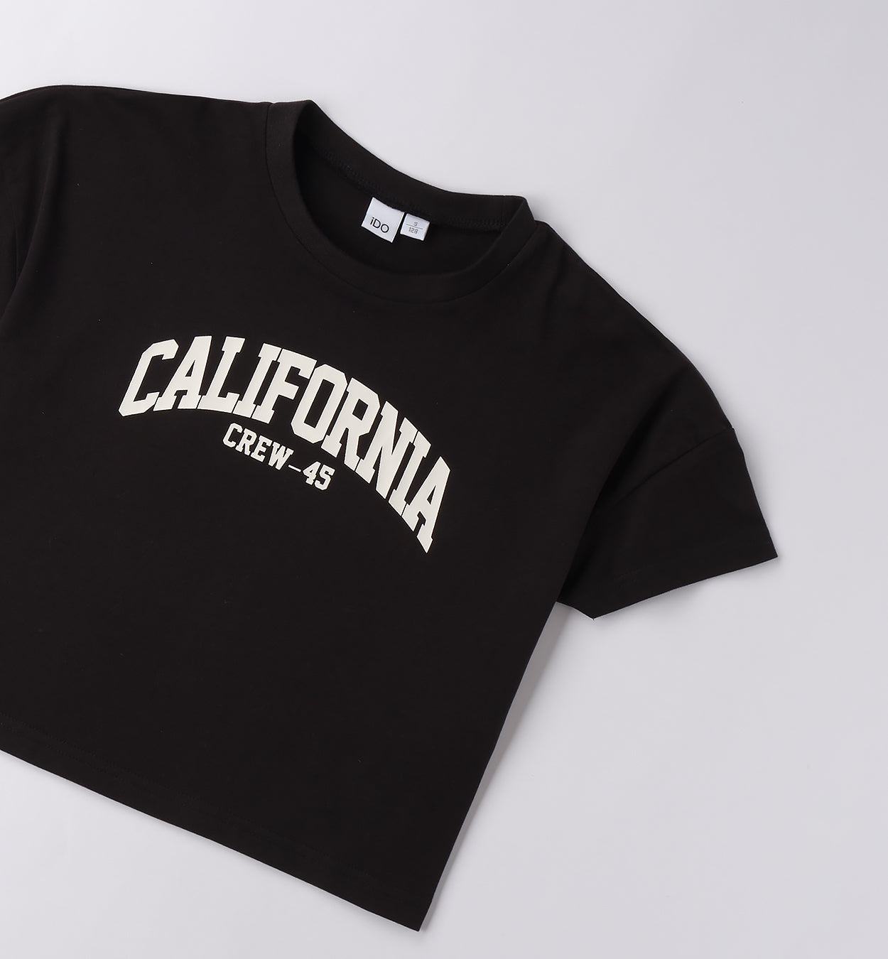 T-SHIRT NERA MANICA CORTA