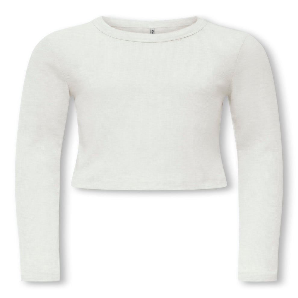 Maglietta bianca Cropped - Only Kids