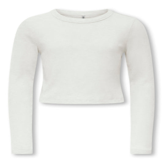 Maglietta bianca Cropped - Only Kids
