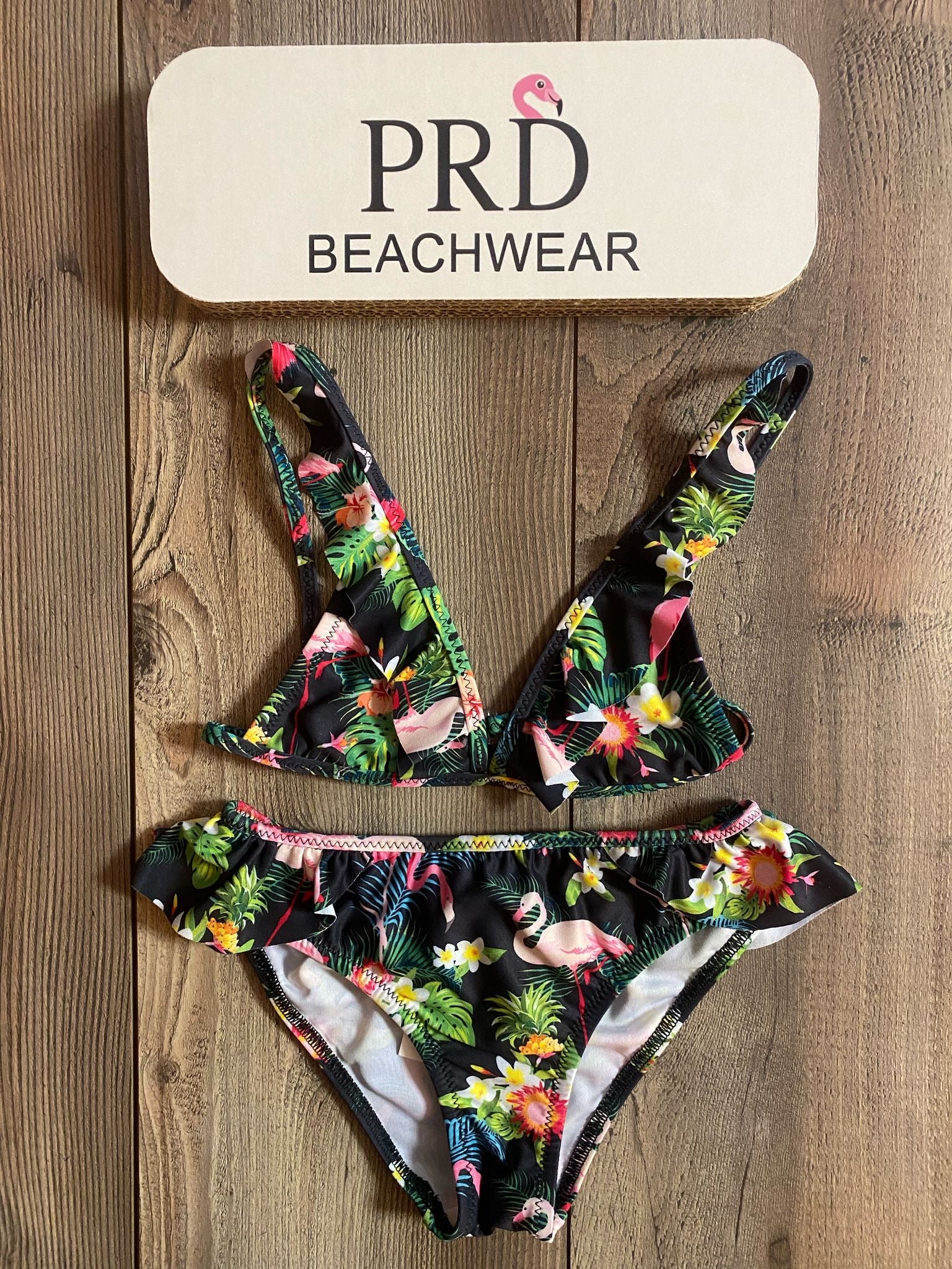 COSTUME BIKINI TRIANGOLO FENICOTTERO - PRD