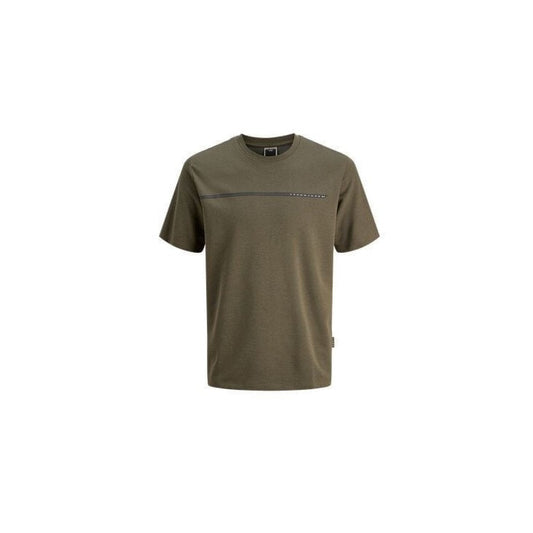 T-shirt verde con logo - Jack & Jones