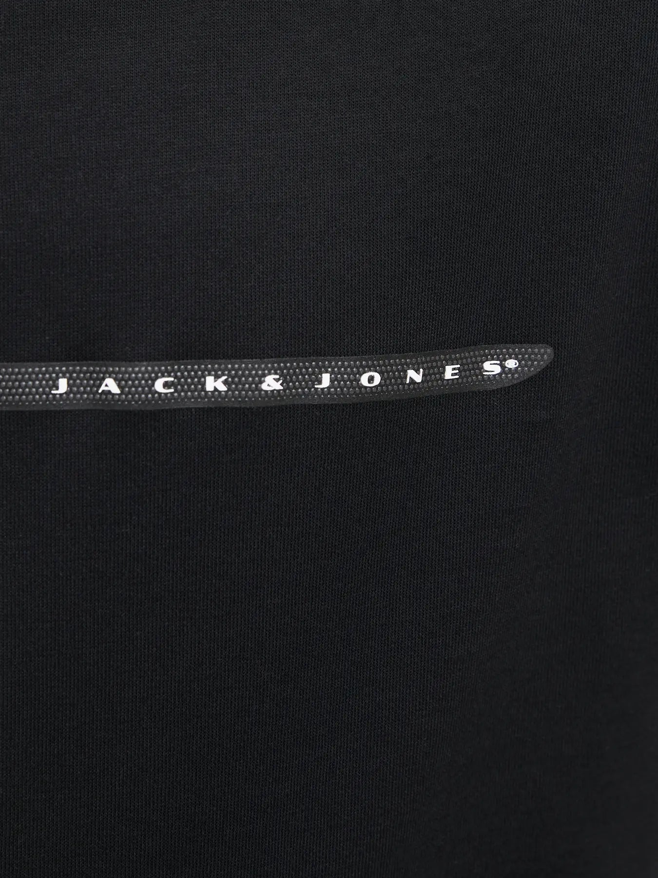 T-shirt nera con logo - Jack & Jones