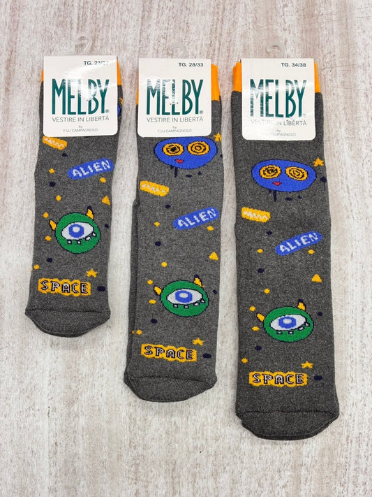 CALZINO ANTISCIVOLO SPACE - MELBY