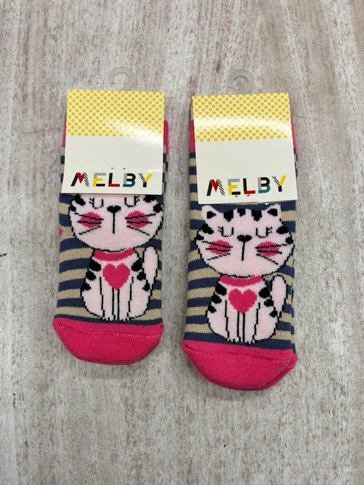 CALZINO ANTISCIVOLO GATTINA - MELBY