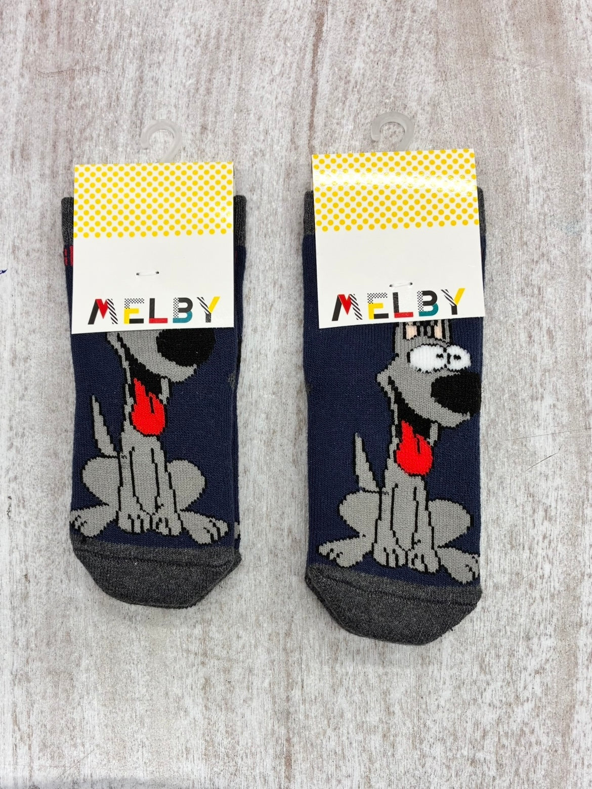 CALZINO ANTISCIVOLO CANE - MELBY