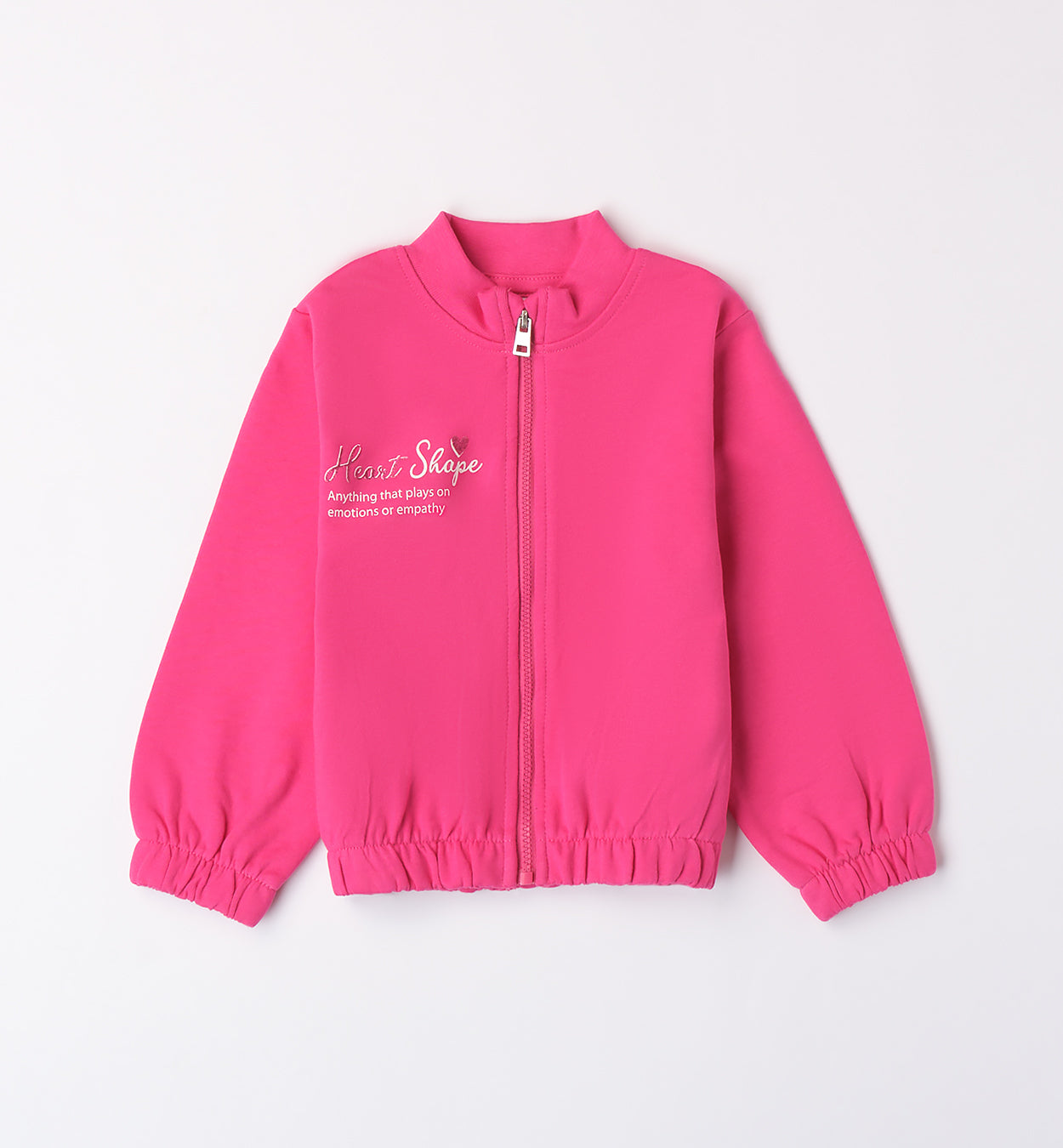 Felpa Fucsia con zip - iDO