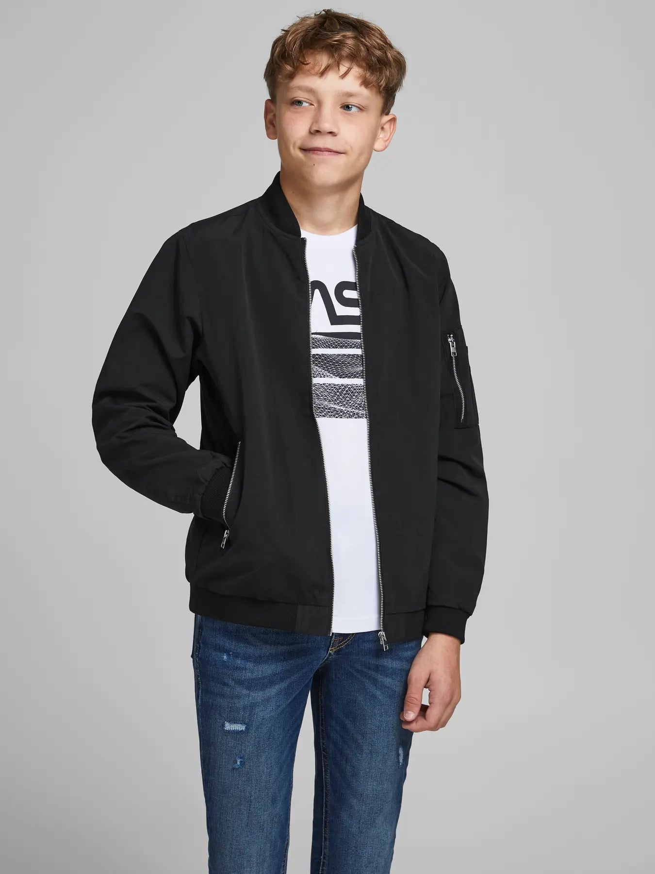 Giacchetto bomber nero - Jack & Jones