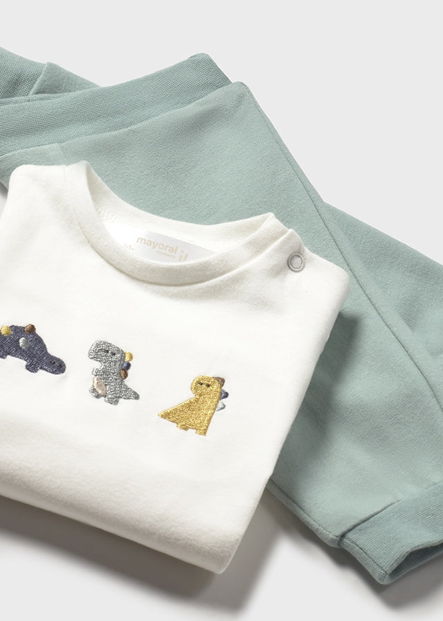 Completo 3 pz Dinosauri - Mayoral newborn