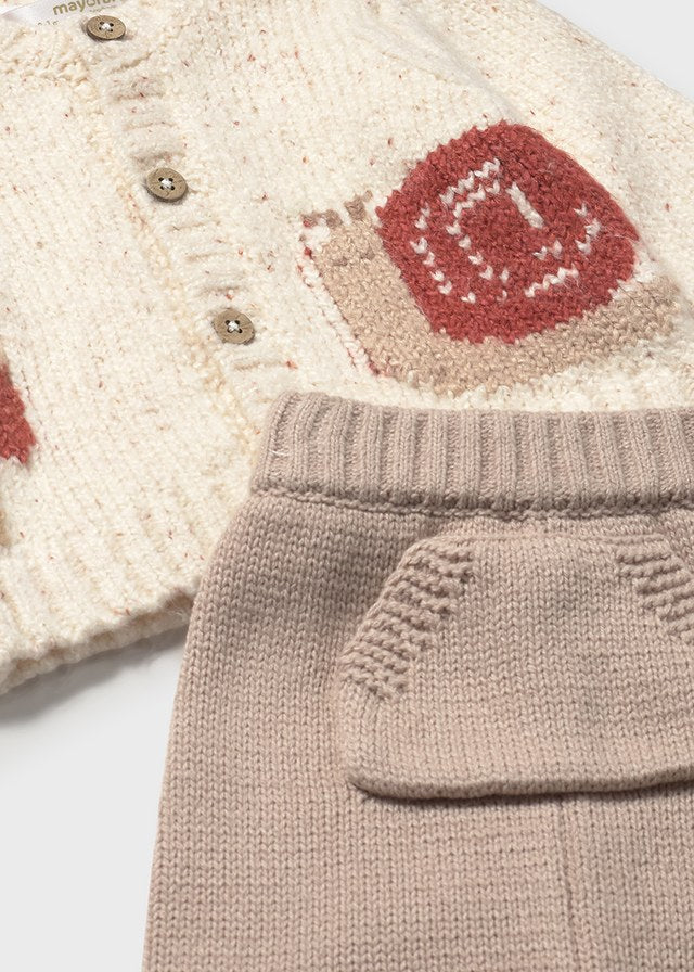 Completo 3 pz in tricot - Mayoral Newborn