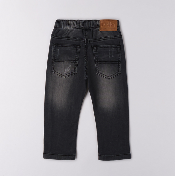 Jeans denim grigio