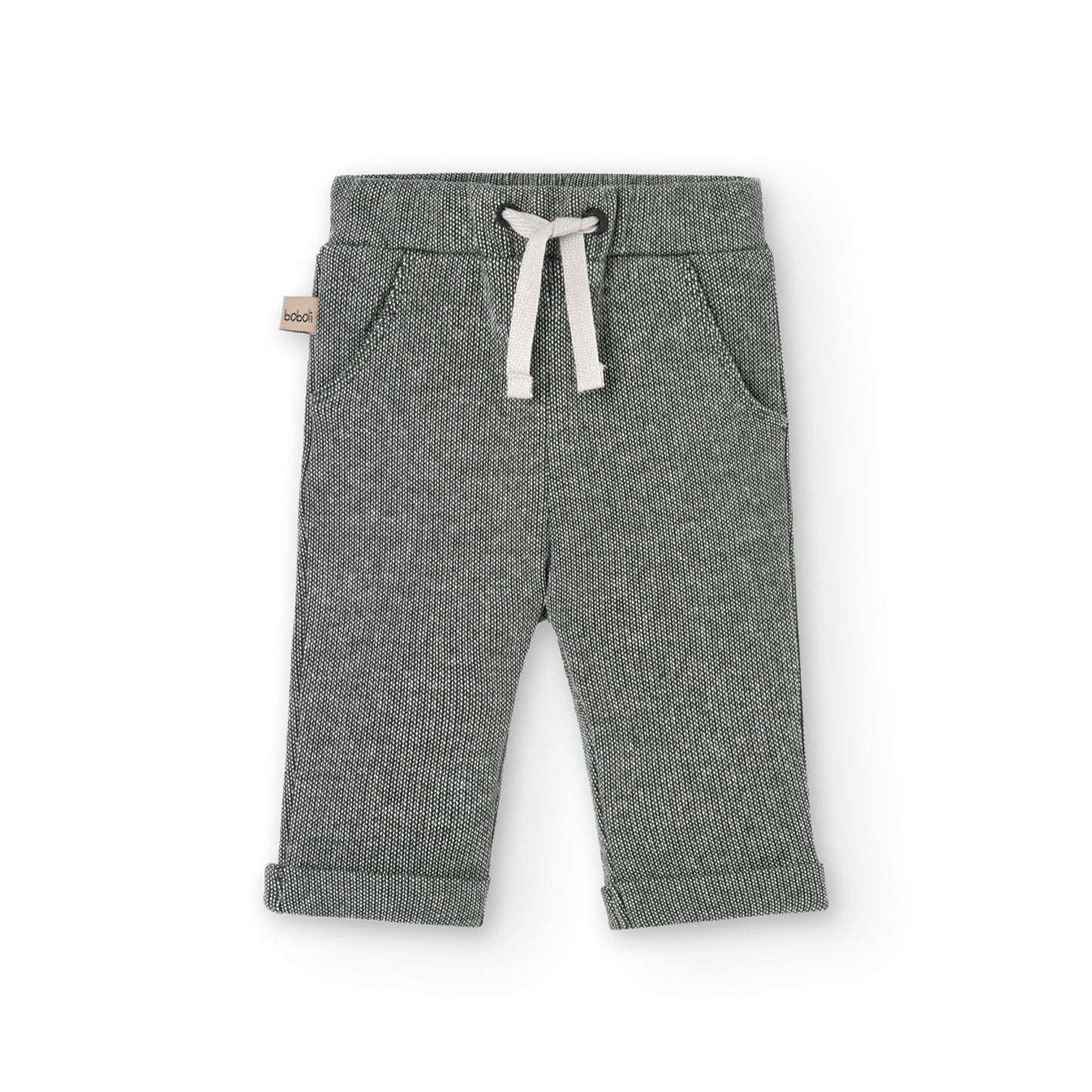 Completino maglia in tricot e pantalone