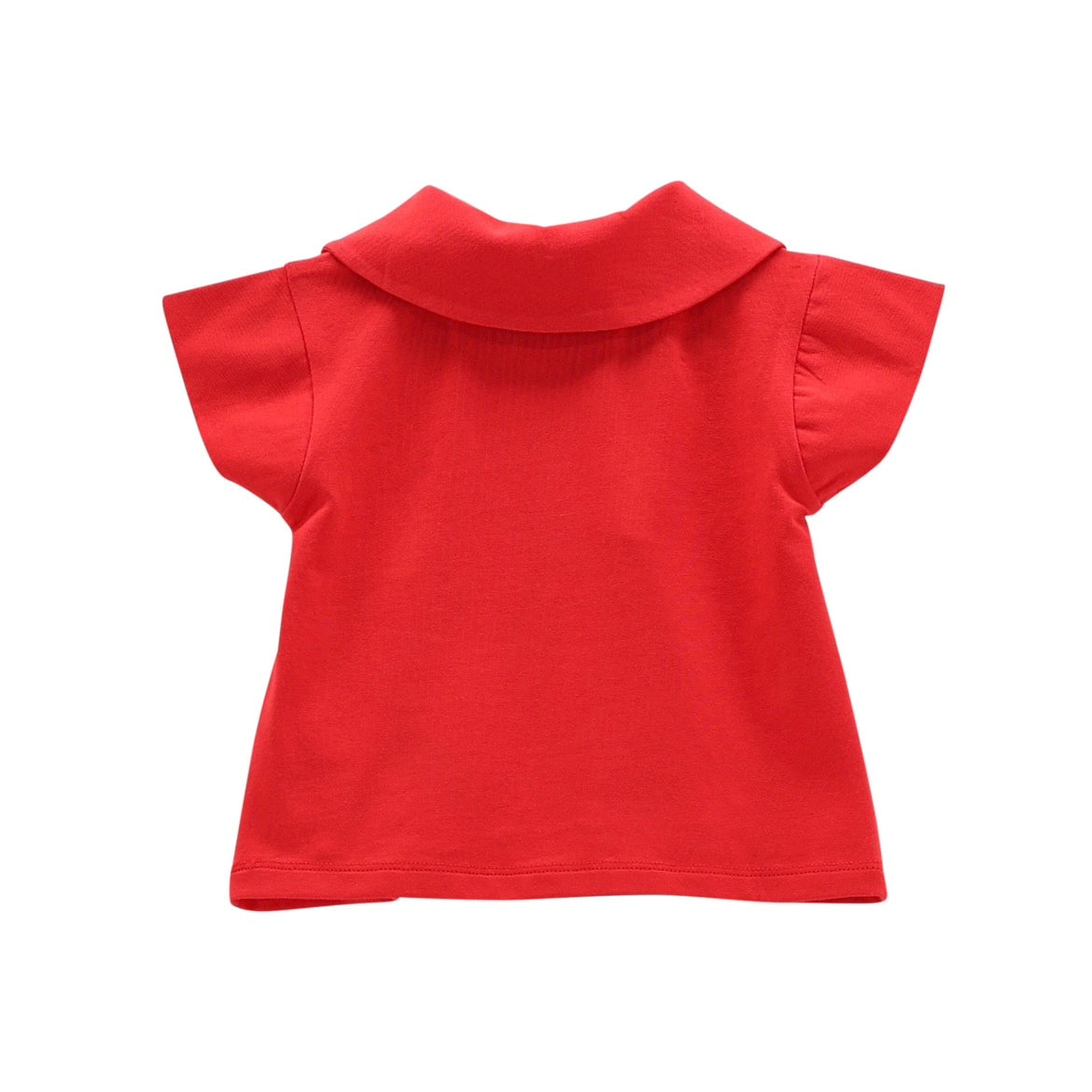 T-SHIRT JERSEY ROSSA BAMBINA