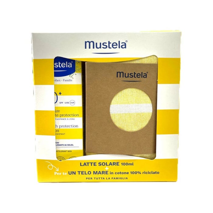 Latte Solare 100ml + telo mare Mustela