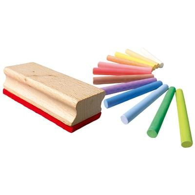 Gessi colorai con spugnetta