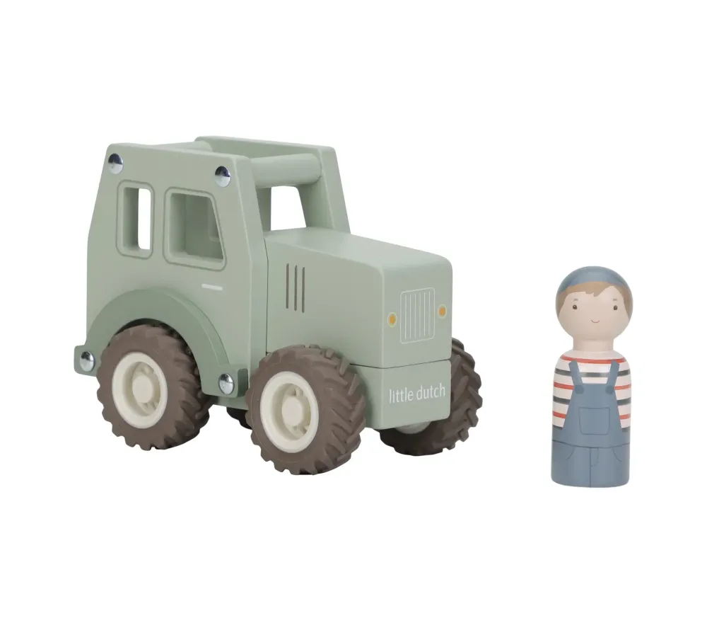 Wooden Tractor