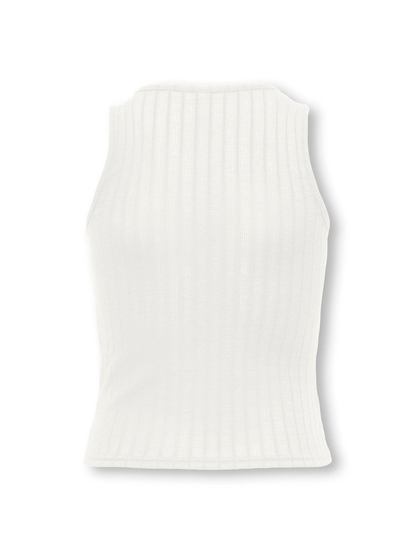 TOP A COSTINE CON NODO - BIANCO