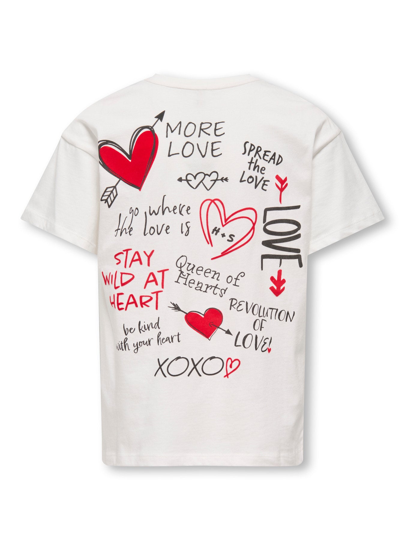 T.SHIRT "LOVE" - BIANCO