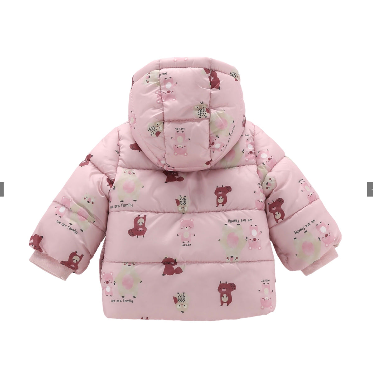 GIUBBOTTO NYLON FODERA PILE ROSA