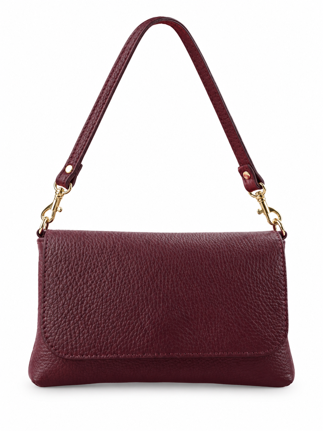 Borsa a tracolla effetto martellato BORDEAUX