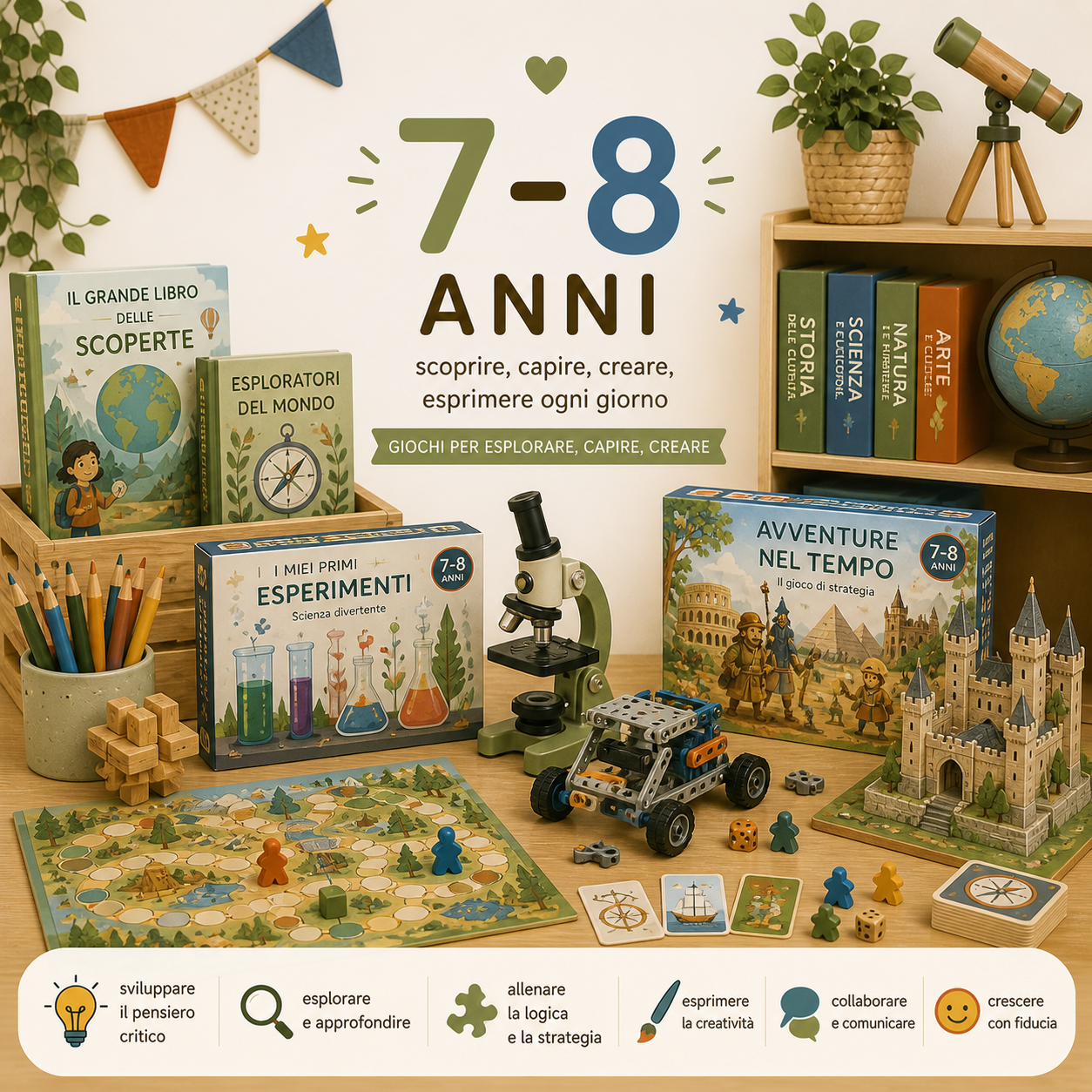 Giochi dai 7 agli 8 anni