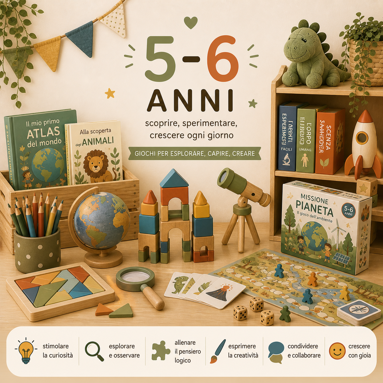 Giochi dai 5 ai 6 anni