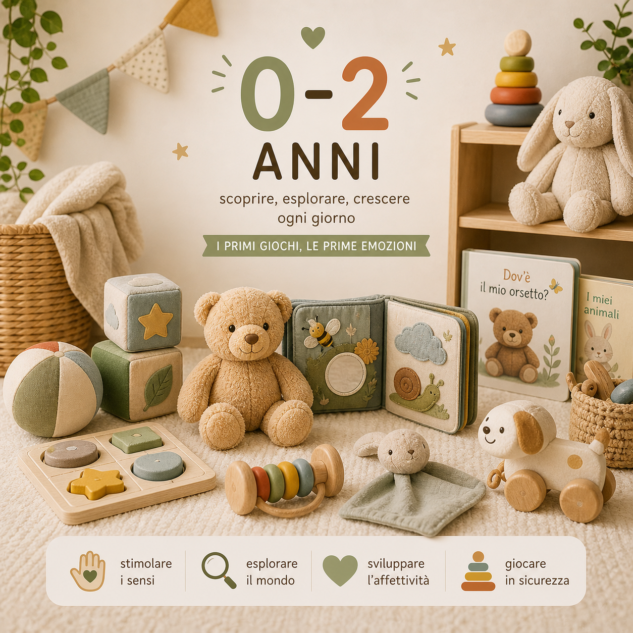 Giochi da 0 a 2 anni