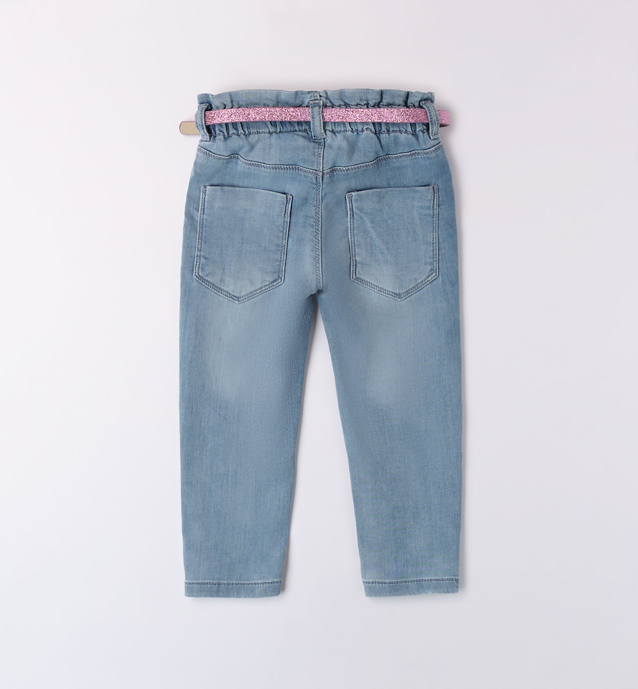 Jeans bimba con cintura a cuore - iDO