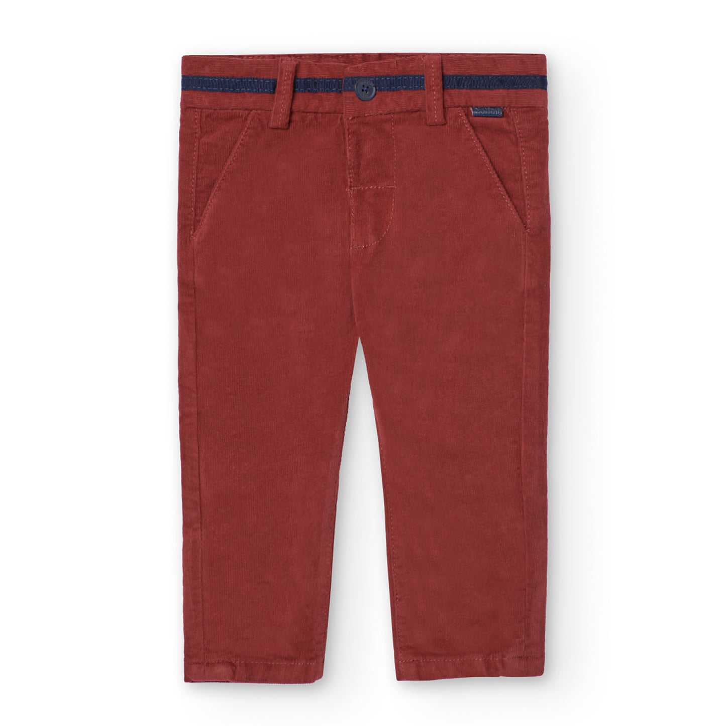 Pantaloni in velluto bordeaux - BOBOLI