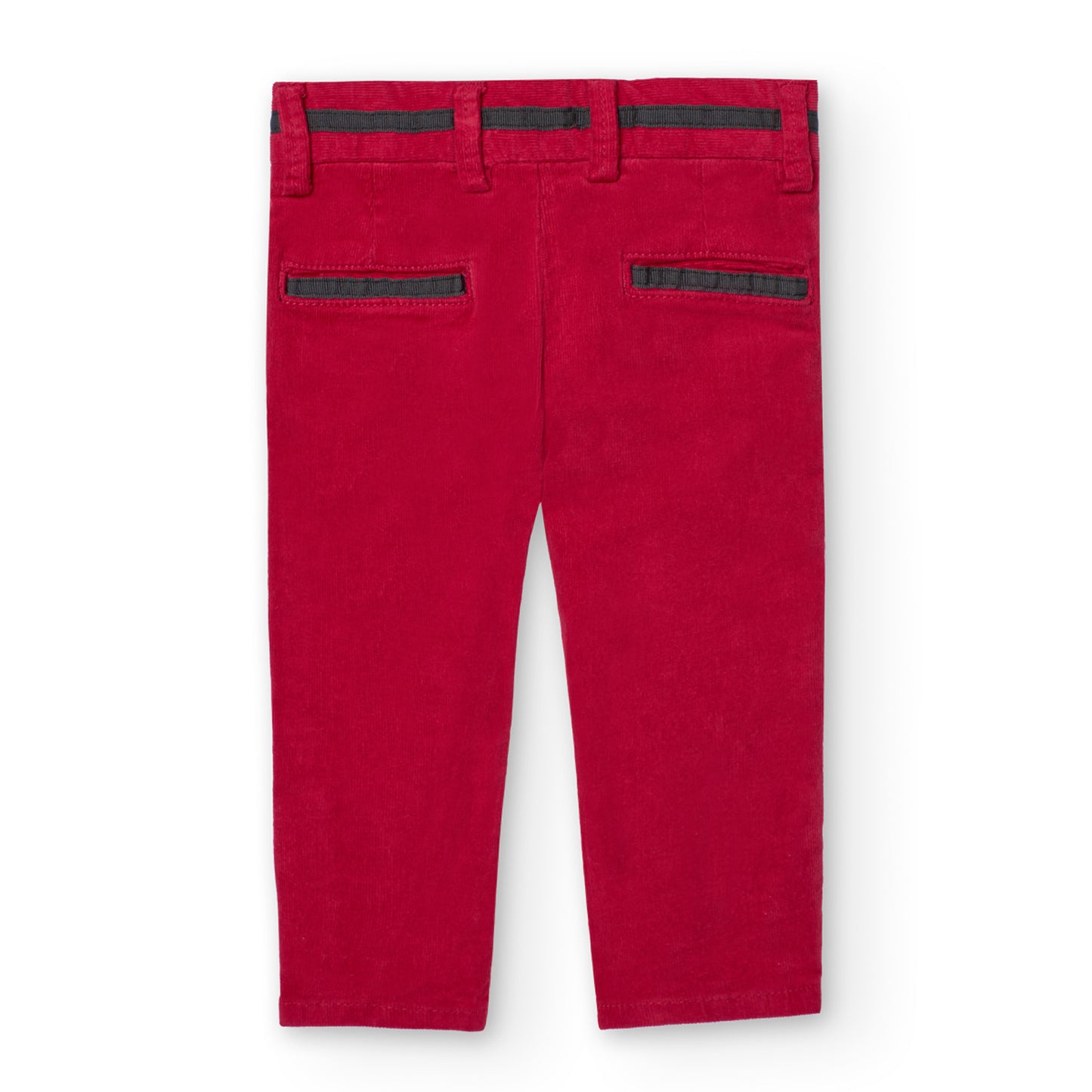 Pantaloni in velluto rosso - BOBOLI