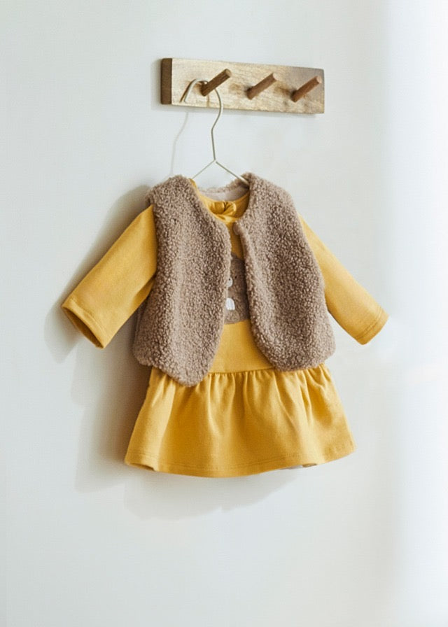 Abitino orsetto e cardigan - Mayoral Newborn