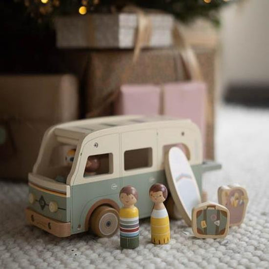 Camper vintage con personaggi  - Little Dutch