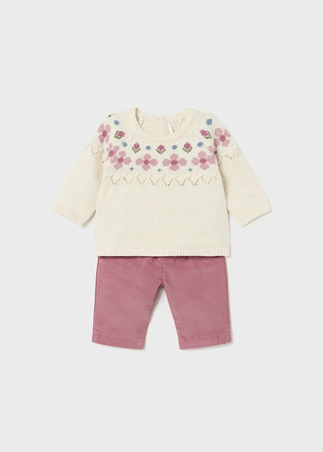 Completo maglione e pantalone - Mayoral Newborn