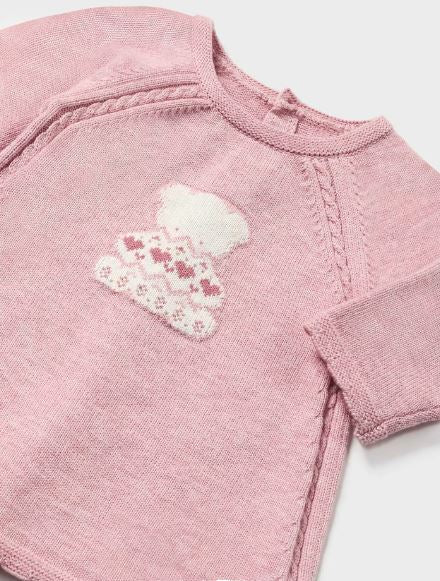 Abito in tricot con fascia - Mayoral Newborn