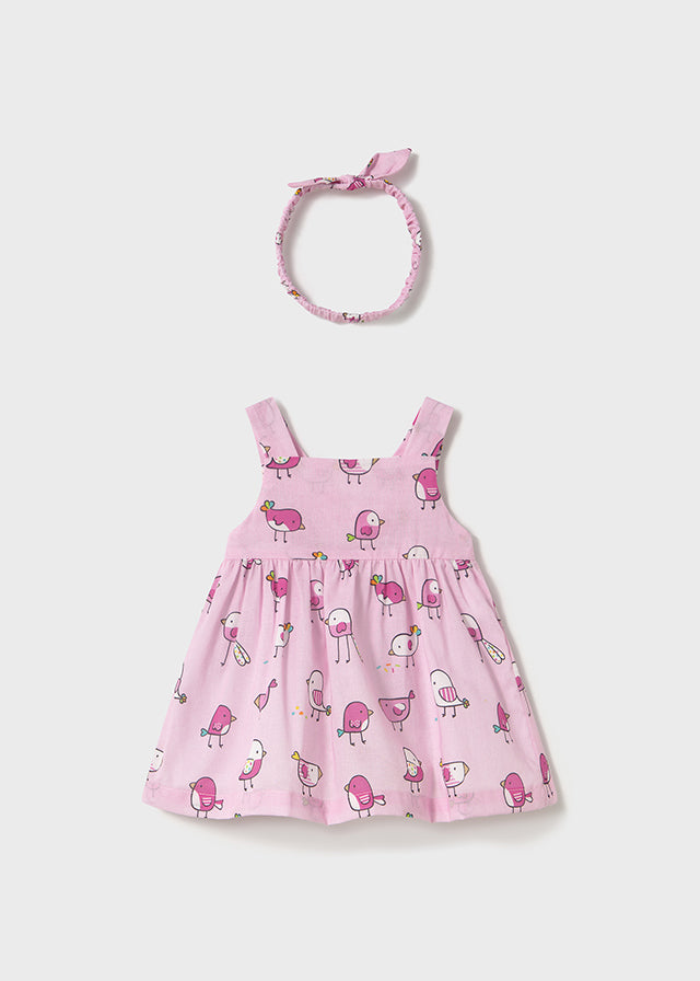 VESTITO E CERCHIETTO  - Mayoral Newborn