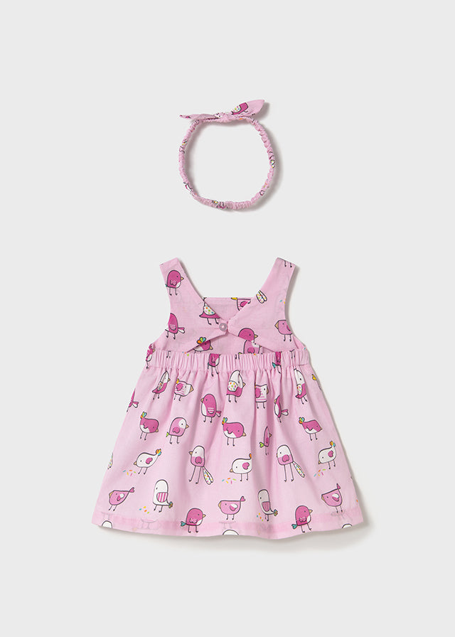 VESTITO E CERCHIETTO  - Mayoral Newborn