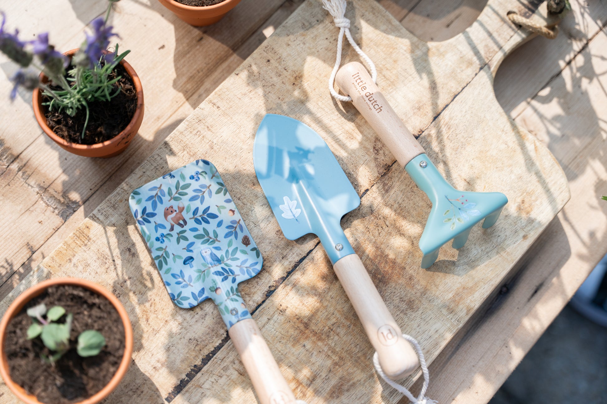 Set Attrezzi giardinaggio - Blue - Forest Friends