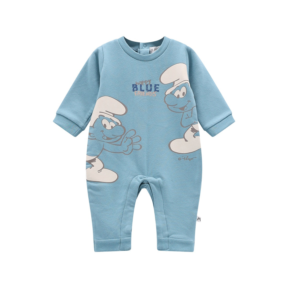 TUTINA S/PIEDE FELPA STR.INVERNALE NEONATO