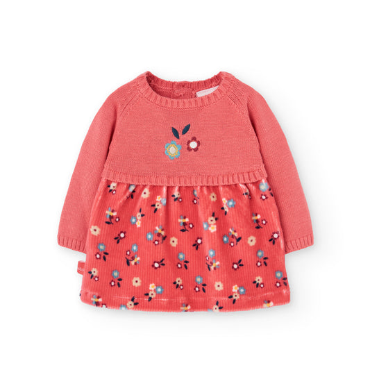 Vestito in maglia e ciniglia -BCI
