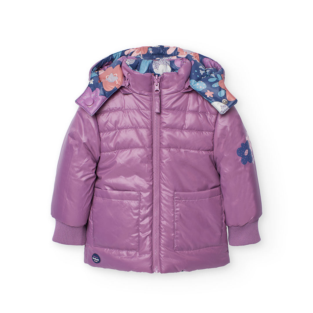 Parka reversibile per bimba