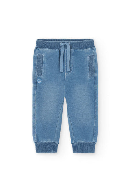 Pantaloni felpati denim per bimbo -BCI