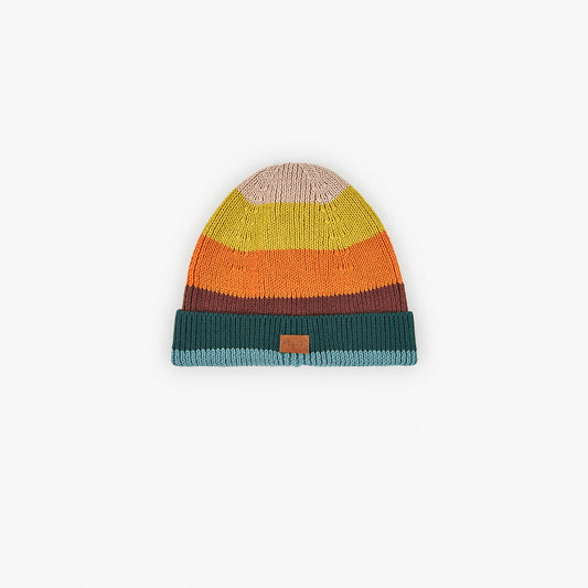 Cappello tricotosa a righe per ragazzo -BCI