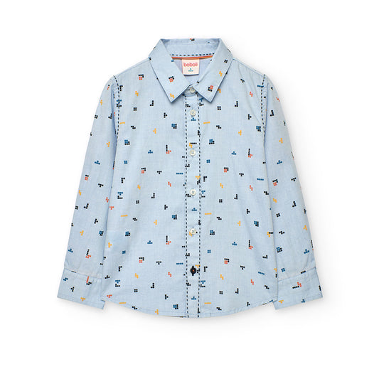 Camicia oxford manica lunga per ragazzo -BCI