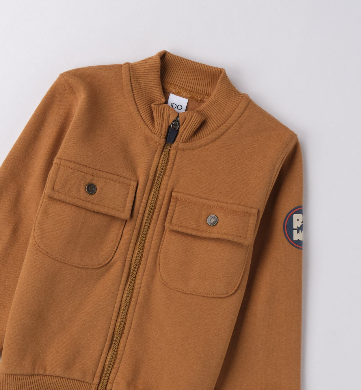 FELPA APERTA ML CON ZIP O CON BOTTONI