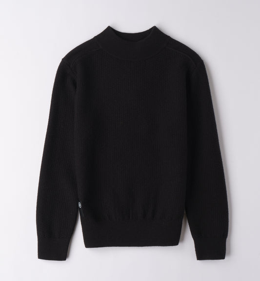 MAGLIONE NERO RAGAZZO