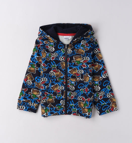 FELPA APERTA ML CON ZIP O CON BOTTONI